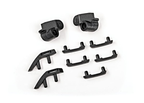 Traxxas 9717 Trail sights / door handles / front bumper covers (fits #9711 body), TRX-4M