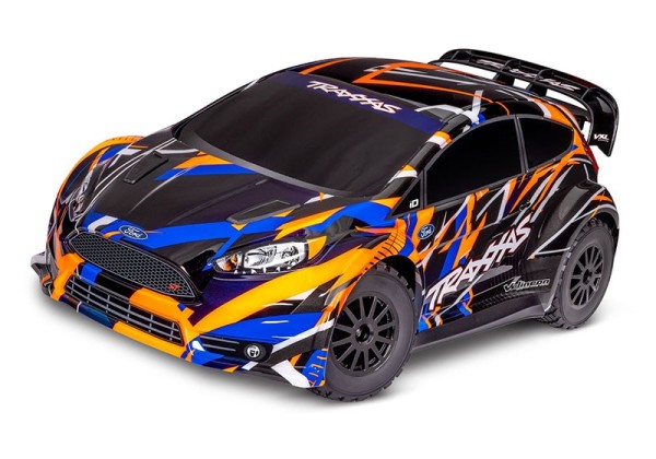 Traxxas 74276-4ORNG Ford Fiesta ST orange 1/10 Rally VXL RTR Brushless, w/o battery / charger