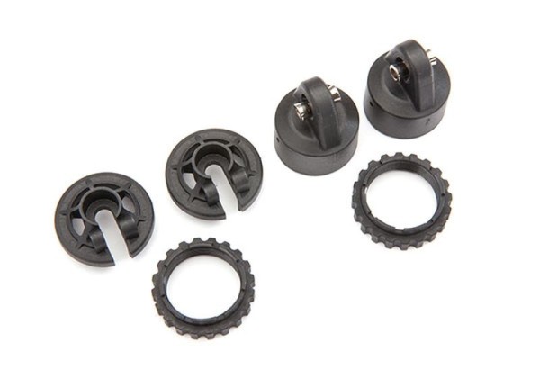 Traxxas 8964 Shock caps, GT-Maxx® shocks/ spring perch/ adjusters (2) (for 2 shocks)