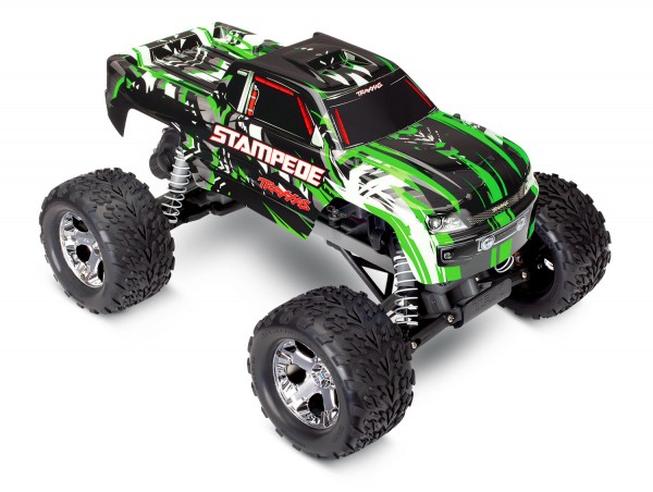 Traxxas 36054-4GRN Stampede green RTR w/o battery/charger 1/10 2WD Monster Truck Brushed