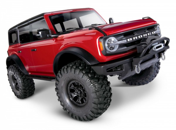 Traxxas 92076-4RED TRX-4 2021 Ford Bronco rot RTR o. Akku/Lader 1/10 4WD Scale-Crawler Brushed