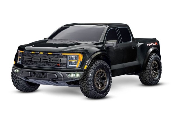 Traxxas 101076-4BLK Ford Raptor-R 4x4 VXL black 1/10 Pro-Scale RTR Brushless, w/o battery/charger