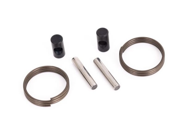 Traxxas 9551 Rebuild kit, steel constant-velocity driveshaft (includes pins for 2 driveshaft assemblies)