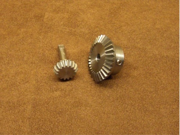 upgraded bevel gear set modul 1.0 with 15/30 teeth