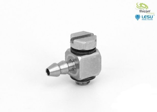 Thicon 56048 Hydraulic connection nipple angled M3 for 3mm hose