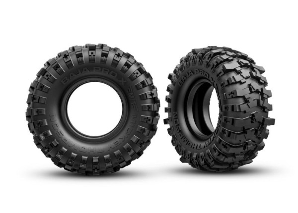 Traxxas 9782 Tires, Mickey Thompson® Baja Pro X® 2.2x1.0" (2), TRX-4M