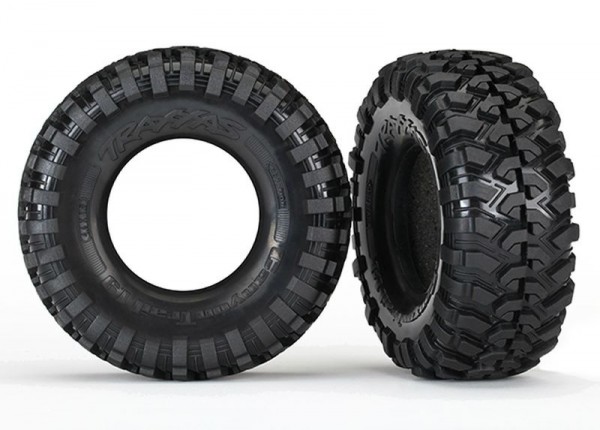 Traxxas 8270 Tires, Canyon Trail 4.6x1.9” (S1 compound)/ foam inserts (2)
