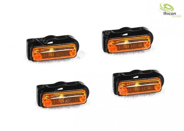 Thicon 50278 1:14 side marker lights with LED 2V 12mA 4 pieces