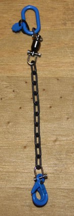Tönsfeldt 030179 control chain for construction machine with LH whirl blue