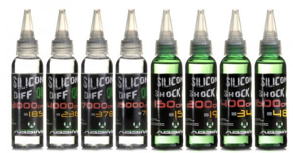 Absima 3030015 Silicone Shock Oil 1000CPS / 73WT 60ml