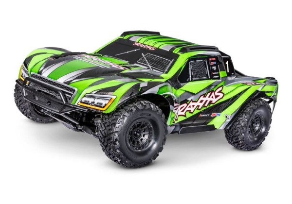 Traxxas 102076-4GRN MAXX-SLASH 6S 4x4 green 1/8 Short-Course-Truck RTR Brushless, ex battery/charger
