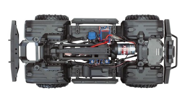 Traxxas 82016-4 TRX-4 Kit Crawler ohne Akku, ohne Lader 1/10 /TQI,XL-5,312mm Radstand