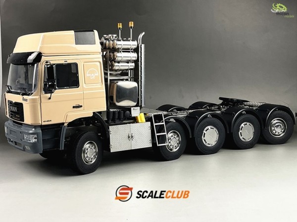 Thicon 55056 1:14 10x10 MAN F2000 heavy duty with lifting axle ScaleClub