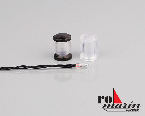 Krick ro1646 Rundumlampe 7,5x9 mm transparent (VE2)