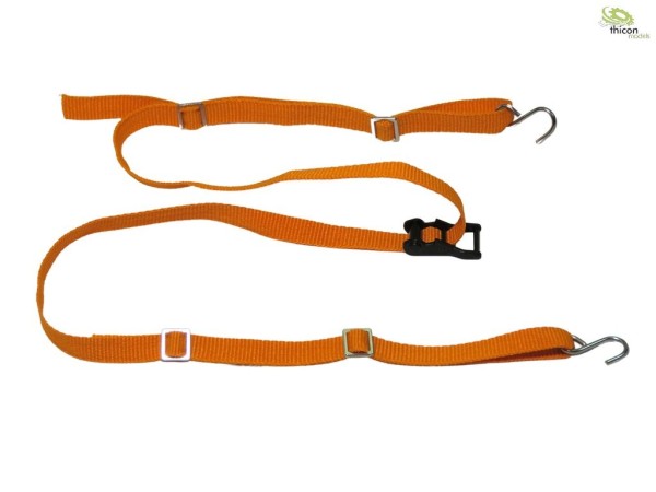 Thicon 20130 Textile lashing strap/tension belt in or with metal tension