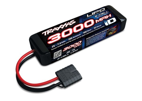 Traxxas 2827X 3000mah 7.4v 2-Cell LiPo Battery