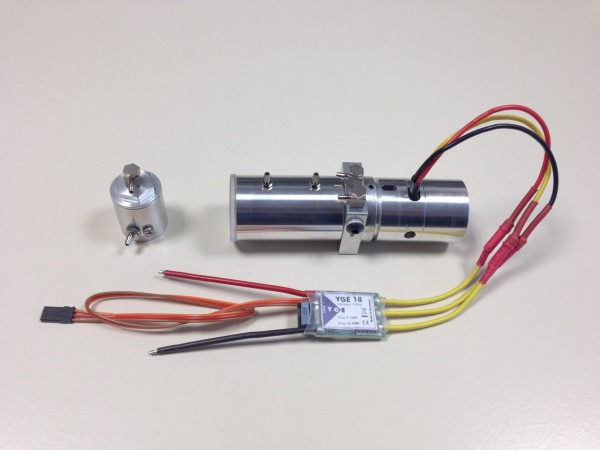 Leimbach 0H193A Brushless hydraulic pump M4 (12V) with angled connectors