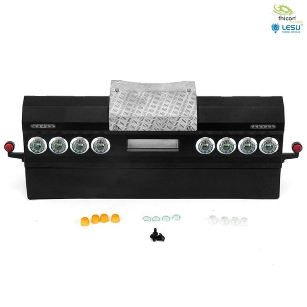 Thicon 50378 Rear bumper with 8x LED taillights