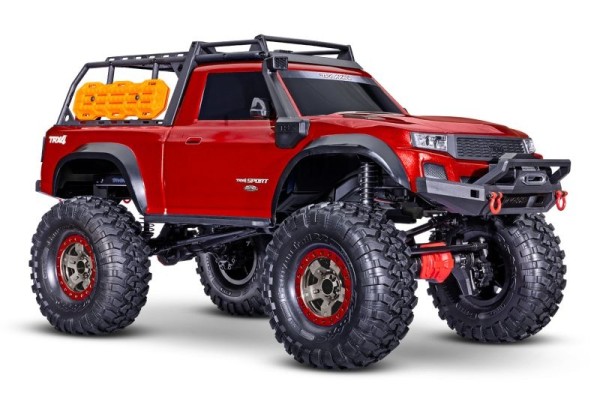 Traxxas 82044-4RED TRX-4 Sport High Trail m-red 1/10 Scale-Crawler RTR Brushed w/o battery/charger