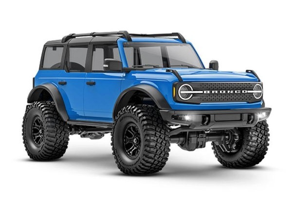 Traxxas 97074-1BLUE TRX-4m Ford Bronco 4x4 blau RTR inkl. Akku/Lader 1/18 4WD Scale-Crawler