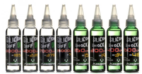 Absima 3030024 Silicone Shock Oil 10000CPS / 511WT 60ml