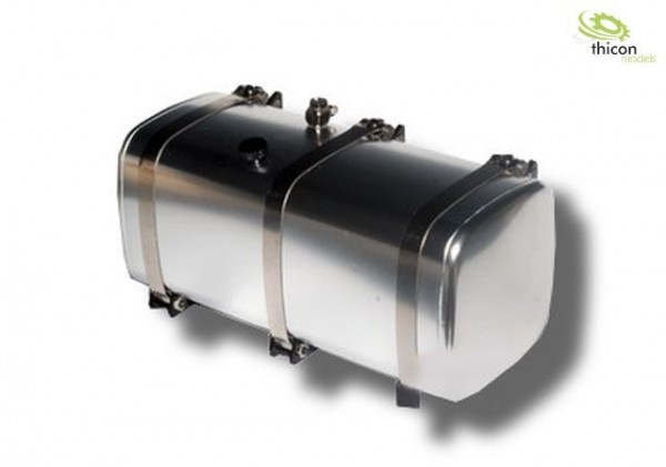 Thicon 50057 1:14 Fuel / hydraulic tank with 119 mm tank cage Alu