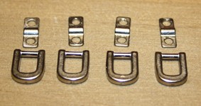 Tönsfeldt 030447 4 TMV D-rings nickel plated