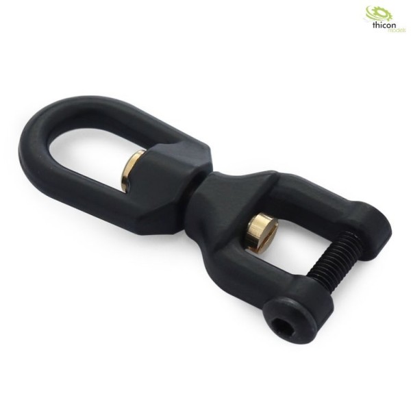 Thicon 20127 1:10 double shackle with joint black meta