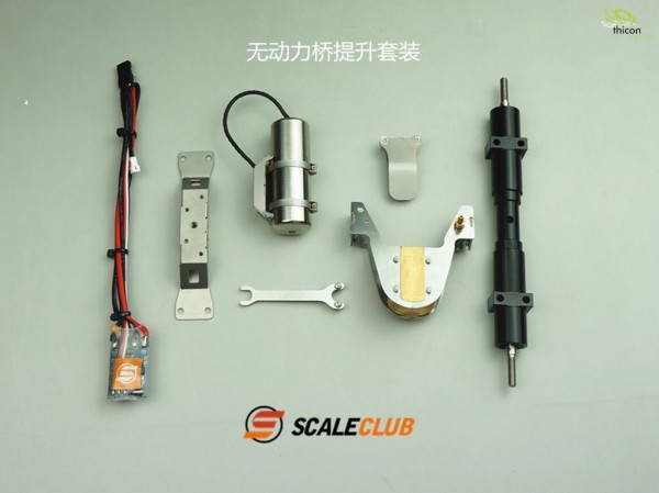 Thicon 50362 1:14 hydraulic lift axle for non-driven axle ScaleClub