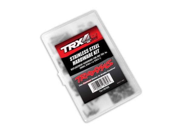 Traxxas 9746X Hardware Kit komplett Edelstahl TRX-4M