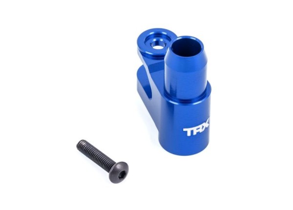 Traxxas 7747-BLUE Aluminum Servo Horn, blue, for XRT, X-MAXX