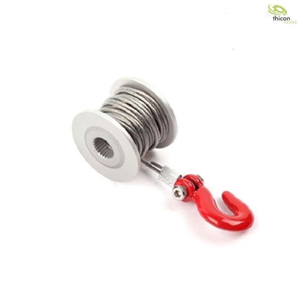Thicon 20136 Hook with pulley and steel cable for 25T servo