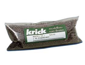 Krick 60102 Ballast in spherical form (iron shot) 1 kg