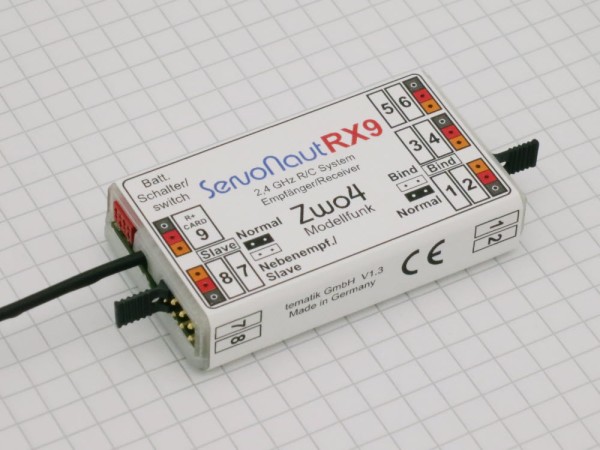 Servonaut RX9 receiver Zwo4RX9
