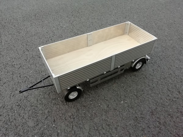 Leimbach 09425T Building material trailer kit (TAMIYA) with parking brake