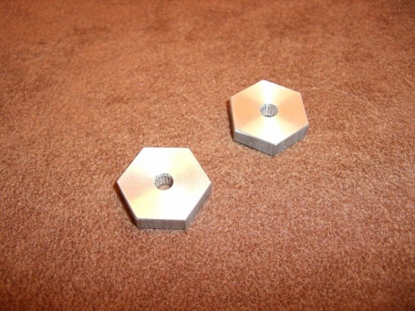 hexagon adaptors 19mm (2 pieces)
