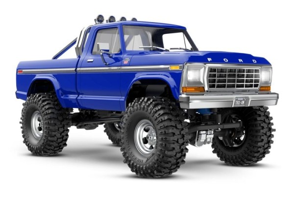 Traxxas 97044-1BLUE TRX-4M Ford F150 4x4 lifted blue 1/18 Crawler RTR Brushed, w. batt/USB-charger