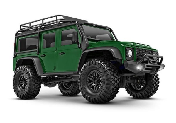 Traxxas 97054-1GRN TRX-4m LR Defender 4x4 green RTR incl. battery/charger 1/18 4WD Scale-Crawler