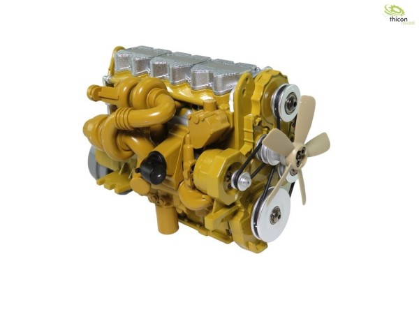 Thicon 50430 1:12 3-cylinder 7.2l diesel engine made of metal