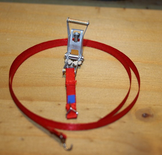 Tönsfeldt 030092 TMV functional lashing strap, red