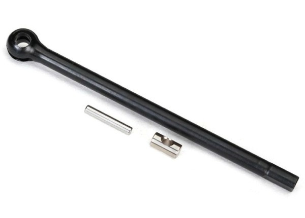 Traxxas 8229 Axle shaft, front (right)/ drive pin/ cross pin