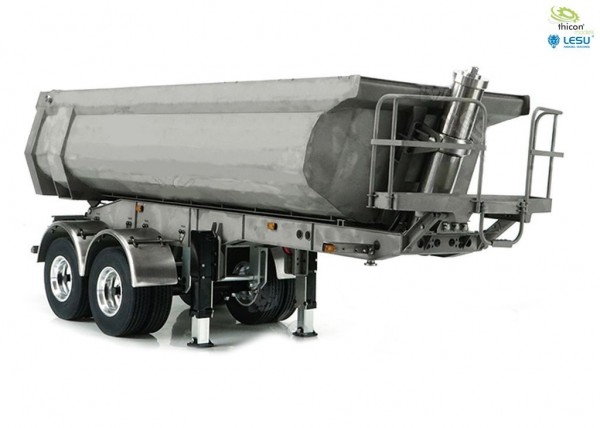 Thicon 55045 1:14 Half Pipe semi-trailer 2-axle with hydraulics