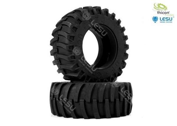 Thicon 50315 1:16 rear pair of tractor tires