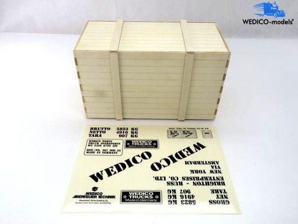 Wedico 2304 Wooden transport box, kit