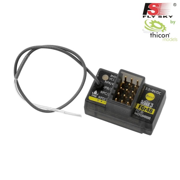 Thicon 41514 Receiver 4-channel FGr4B for PL18 FlySky