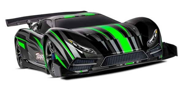 Traxxas 64077-3GRN X0-1 Supercar green RTR w/o battery/charger 1/7 4WD Onroad Speed-Car Brushless