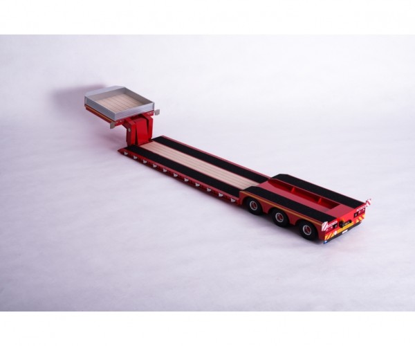 Carson 500907700 1:14 3-axle low loader with gooseneck and low bed