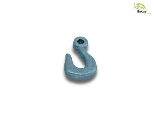 Thicon 50256 Small hook with eyelet, metal