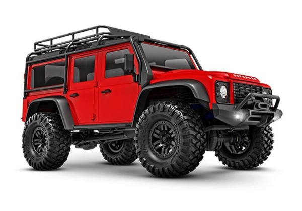 Traxxas 97054-1RED TRX-4m LR Defender 4x4 red RTR incl. battery/charger 1/18 4WD Scale-Crawler