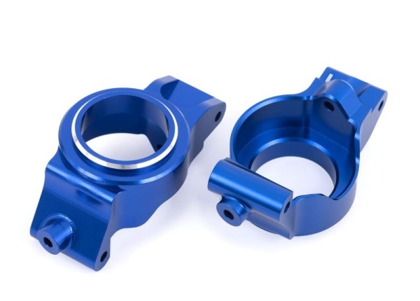 Traxxas 7832-BLUE Aluminum Caster Blocks, blue, for XRT, X-MAXX